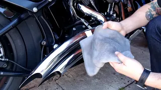 Chrome Exhaust Cleaning Tutorial