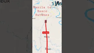 Manila to Basco Batanes #johnviajero #shorts