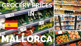 🇪🇸 🛒 Food Prices in Mallorca, Spain | Cost of Living in Mallorca | Supermarket Tour in Mallorca
