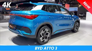 BYD ATTO 3 2023 - FULL Review in 4K | Exterior - Interior (204 HP)