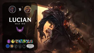 Lucian Mid vs Viktor - EUW Master Patch 13.19