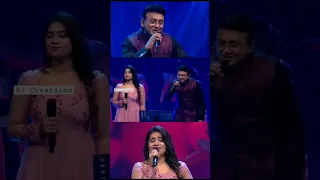 Roja Poonthottam song by Unnikrishnan and Srinisha in Super singer #supersinger #90severgreen