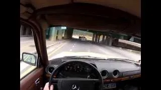 mercedes 240d POV owner test drive 0-60 walkaround