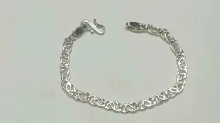 Silver Bracelet Making Tutorial.  Bracelet Making Video। AR Jewellery।