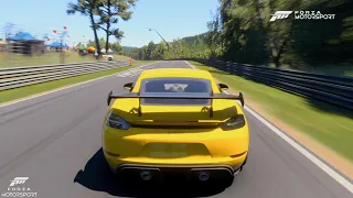 Forza Motorsport | Porsche 718 Cayman GT4 RS '22 On Action Nürburgring Nordschleife [4K.XSX]