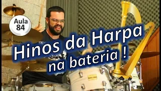 Como tocar Hinos da Harpa na Bateria! 5 rítmos para Hinos da Harpa!