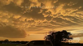 04-30-2024 Wichita, KS - Mammatus Clouds