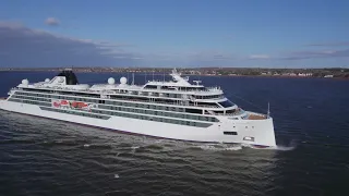 Viking Polaris Leaving Charlottetown, PEI