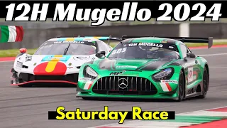 12H Mugello 2024 by Hankook - Saturday, March 23 - Race Part 1 from 12:30 to 19:00 pm - Highlights