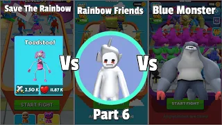 Merge Blue Monster Vs Merge Master Rainbow Friends Vs Merge Save The Rainbow Android Gameplay Part 6