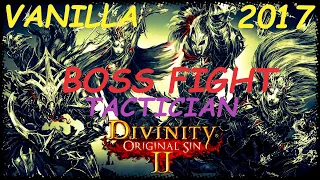 Divinity: Original Sin 2 - Tactician mode - Andras (Graveyard) - Boss Fight - Vanilla Version [2017]