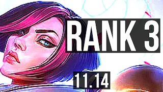 FIORA vs JAYCE (TOP) | Rank 1 Fiora, Rank 3, Legendary, 12/4/12, 400+ games | BR Challenger | v11.14