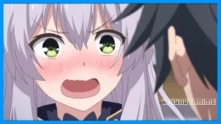 Best Anime Blushed Embarrassed cute funny moments / Anime couples cute funny scenes