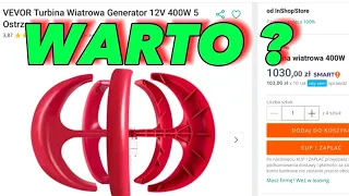 PIONOWA ELEKTROWNIA WIATROWA ZA 1000 ZŁ