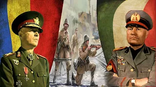 Mareșalul Antonescu și Mussolini - Axa Latină