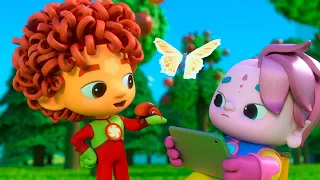 ПРЕМЬЕРА Команда Флоры - Тайна листьев - Мультфильм для детей про экологию
