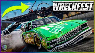 SURVIVING the HOLE of HEROES! | Wreckfest