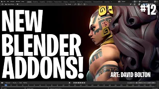 Brand New Blender Addons You Probably Missed #12.