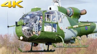 CLOSE UP Helicopter Takeoff! Gazelle at City Airport in 4K