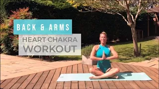 Ballerina Back & Arms Heart Chakra Workout | Sleek Ballet Fitness