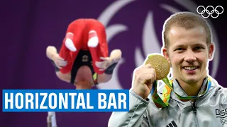 Evolution of the Men's Horizontal bar at the Olympics!