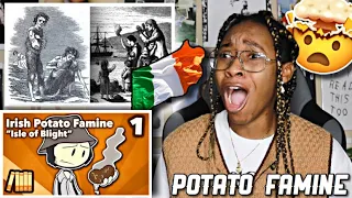 AMERICAN REACTS TO THE IRISH POTATO FAMINE FOR THE FIRST TIME! 🥔🇮🇪 | Favour