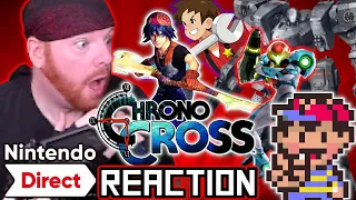 Krimson KB Reacts - CHRONO CROSS?! EARTHBOUND?! OH MY!! - Nintendo Direct 2.9.2022