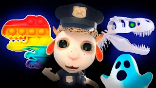 👻 Play Safe! 🚓 🚑 🚒  Ambulance, Police Car, Fire Truck | Good Habits Nursery Rhymes & Kids Cartoons