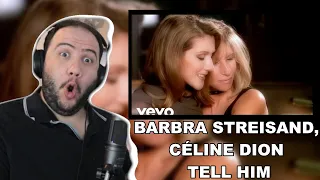 Barbra Streisand, Céline Dion - Tell Him (Official Remastered HD Video) - TEACHER PAUL REACTS