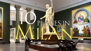 10 Must-Visit Beautiful Places and Landmarks in Milan, Italy | Travel Video
