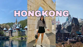 Hong Kong Travel Vlog, Day Trip in Macau, Frozen Fun at Disneyland! 🌏✨