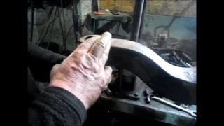 Ремонт реставрированой балки автомобиля