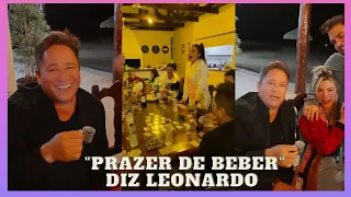 Leonardo se DIVERTE com os filhos na fazenda Talismã || Família reunida