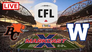 LIVE CFL Week 9 Pre-Game Show, BC Lions at Winnipeg Blue Bombers  + CFL Week 9 Preview!