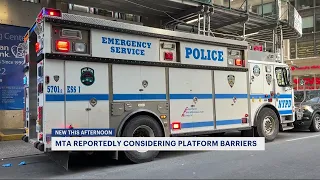 MTA looking into installing subway platform barriers after Times Square pushing attack