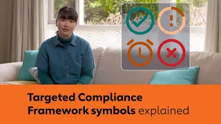 Targeted Compliance Framework symbols explained