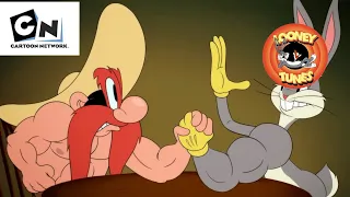 Looney tunes Cartoon |Looney Arm Wrestling |#cartoonnetwork #animation #looneytunes #newepisode #new