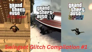 GTA IV Swingset Glitch Compilation #1