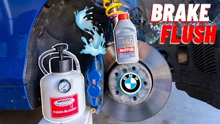 How to Flush & Pressure Bleed BMW Brakes