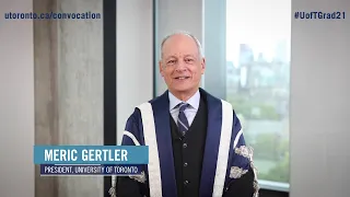 Fall Convocation 2021: A message from President Meric Gertler