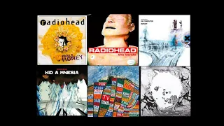 My Radiohead vinyl collection.