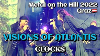 Visions of Atlantis & BSOP - Clocks @Metal on the Hill, Graz🇦🇹 August 13, 2022 LIVE 4K HDR