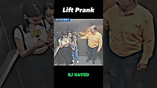 Cute Girl Ghost Prank😅 Don't Miss End 🤫 LIFT PRANK ON 😝 RJ NAVED 🤫 #prank #shortvideo #shortsvideo