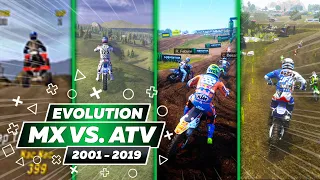 Evolution Of MX Vs. ATV Games Graphic And Gameplay From 2001 To 2019