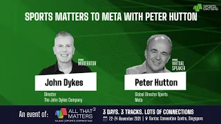 Sports Matters to Meta with Peter Hutton