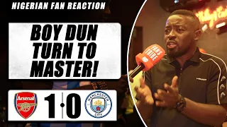 ARSENAL 1-0 MANCHESTER CITY  (Jaxmaxy-NIGERIAN FAN REACTION)-PREMIER LEAGUE HIGHLIGHT 23-24