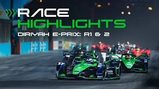 RACE HIGHLIGHTS - Diriyah E-Prix: Round 1 & 2 | Season 8