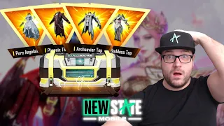 BACK TO BACK X-SUIT! CRAZY! NEW STATE LEGENDARY SELECTION crate opening | New State Mobile