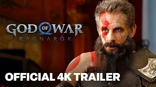 God of War Ragnarök | 4K Parents Trailer with Ben Stiller, LeBron James, and John Travolta