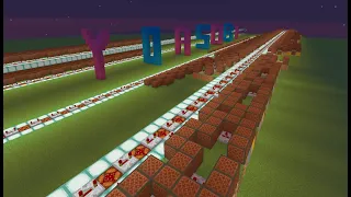 YOASOBI - Racing into the Night (Minecraft Edition) ｜ちょっと速い「夜に駆ける」マイクラバージョン